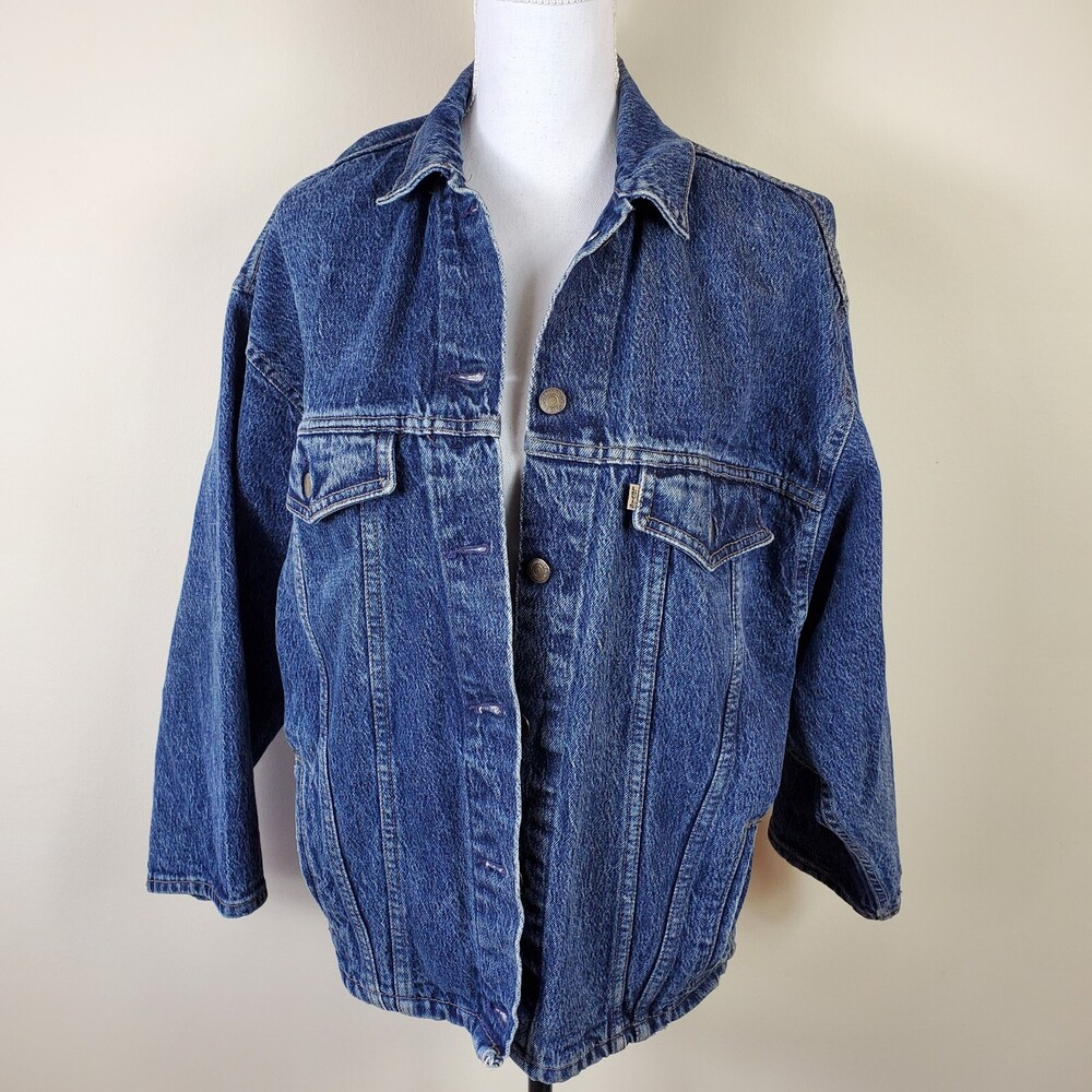 Levi's Womens Denim Jacket S Blue Jean Vintage Relaxed Fit Type 3 87305